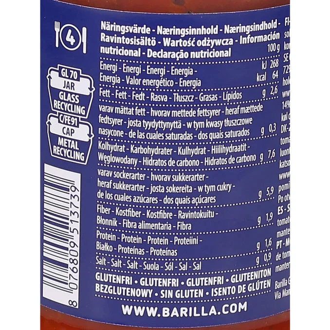 Pastasås Basilico