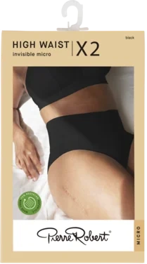 Invisible Micro High Waist X2 Black S