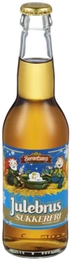 Julebrus Appelsin uten Sukker 0.33l Flsk