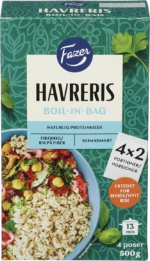 Fazer Havreris Boil-in-bag 500 g