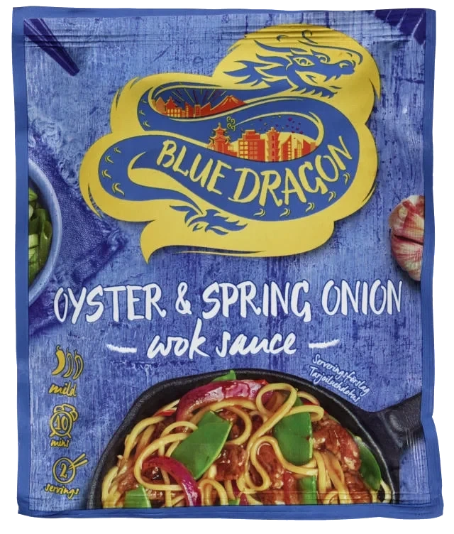 Woksauce Oyster Spring Onion 120g Blue Dragon