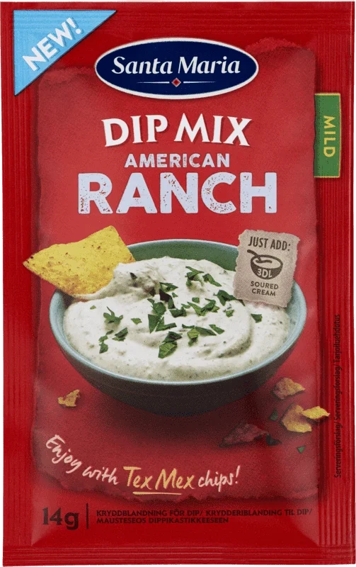 Santa Maria American Ranch Dip Mix 14g
