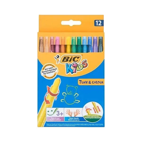 Turn&Colour Fargeleggingsstifter - 12pk