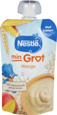 Min Grøt Mango Spiseklar 6m 110g