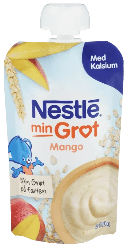 Min Grøt Mango Spiseklar 6m 110g