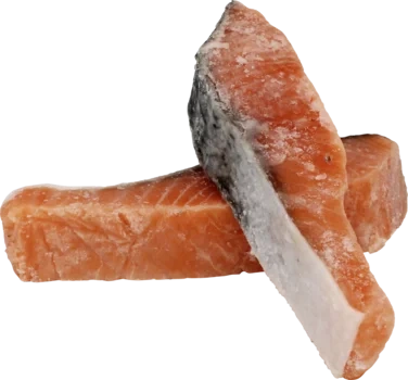 Lakseporsjoner m/Skinn u/Ben 125g Iqf