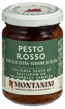 Pestosaus Rød 140g Montanini