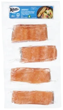 Salmon Portions Without Bones With Skin 4x125 g