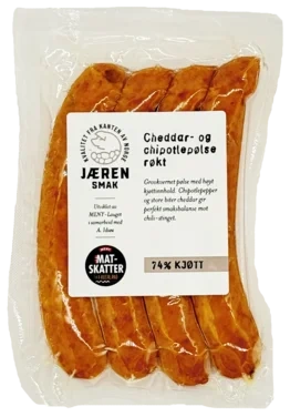 Pølse Cheddar &Chipotle Ca260g Meny