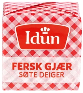 Idun Gjær søte deiger fersk