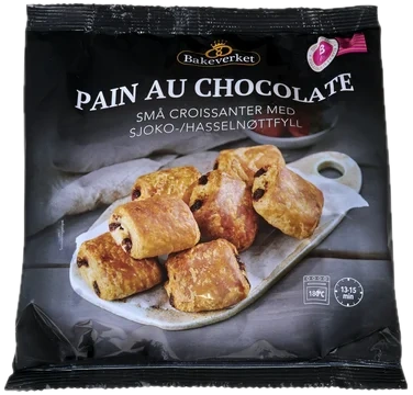 Pain Au Chocolate 8stk 240g Bakeverket
