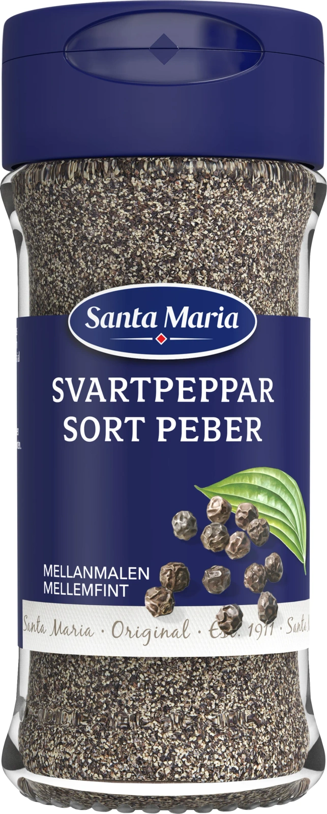 Svartpeppar Mellanmalen