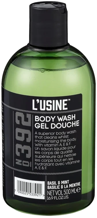 L'Usine Bodywash Basil 500ml