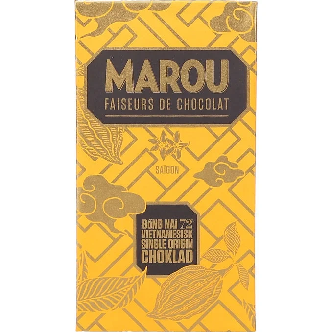 Mörk Chokladkaka Dong Nai 72%