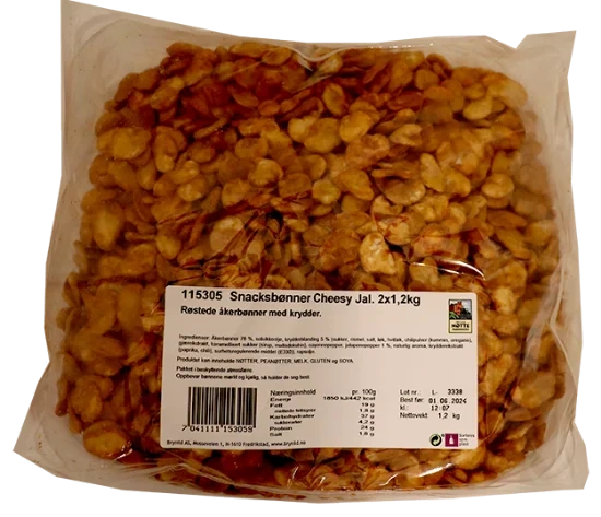 Snacksbønner Cheesy Jalapeno 1,2kg