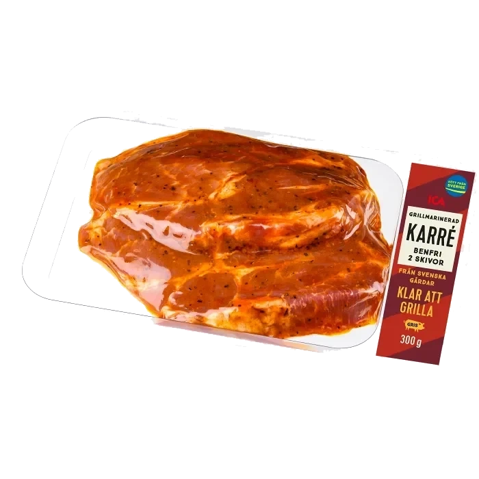 Karré BBQ Skivad Benfri 300g ICA