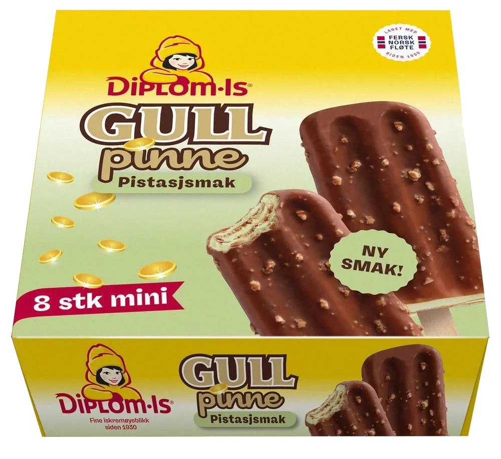 Gullpinne pistasj