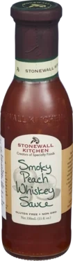 Saus med Smak av Røyk og Fersken 330ml Stonewall Kitchen