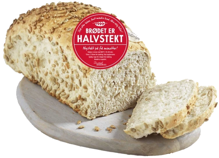 Solsikkebrød Fransk Halvstekt 700g