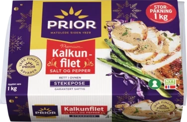 Kalkunfilet Salt & Pepper i Stekefilm 1kg