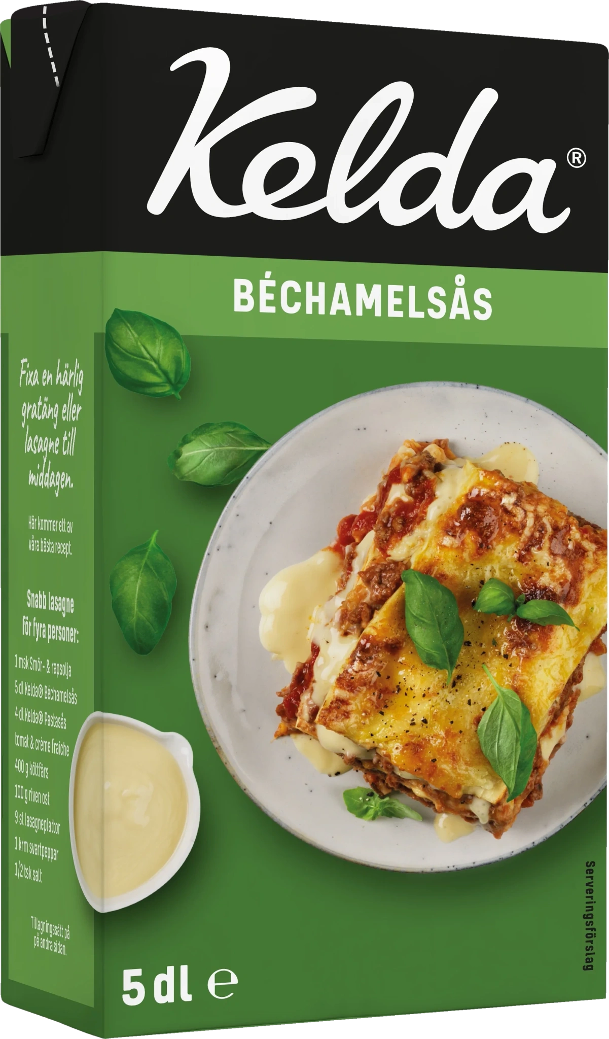 Béchamelsås 5 dl