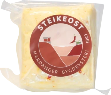 Steikeost med Chili 230g Hardanger Bygdeysteri