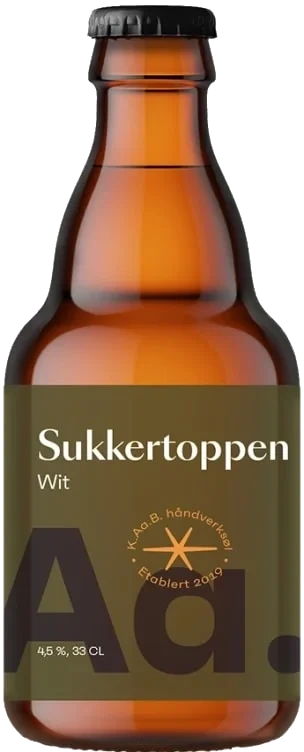 Sukkertoppen Wit 0,33l Fl Kaab Bryggeri