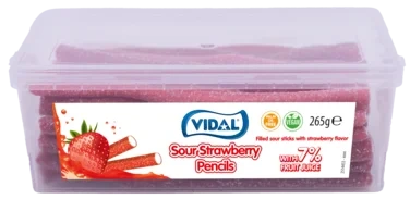 Sour Strawberry Pencils