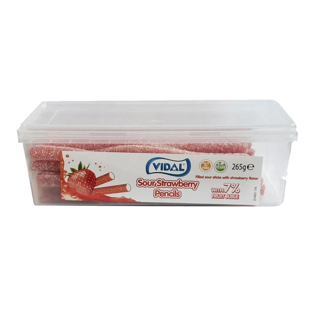 Sour Strawberry Pencils