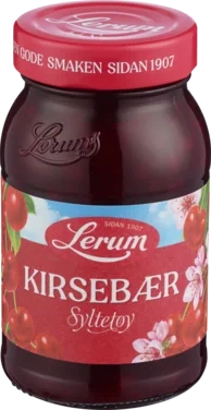 Kirsebærsyltetøy 375g Lerum