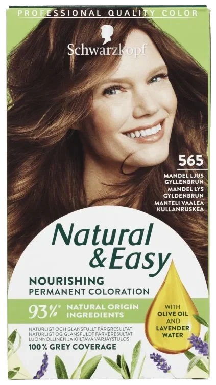 Natural & Easy 565 Gyldenbrun Hårfarge