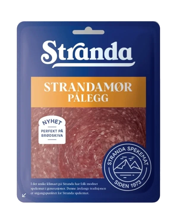 Strandamør skivet 80g Stranda