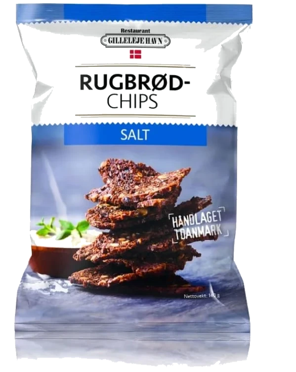Rugbrødchips 140g United Bakeries