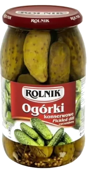 Rolnik Syltet Dill Agurk 900ml