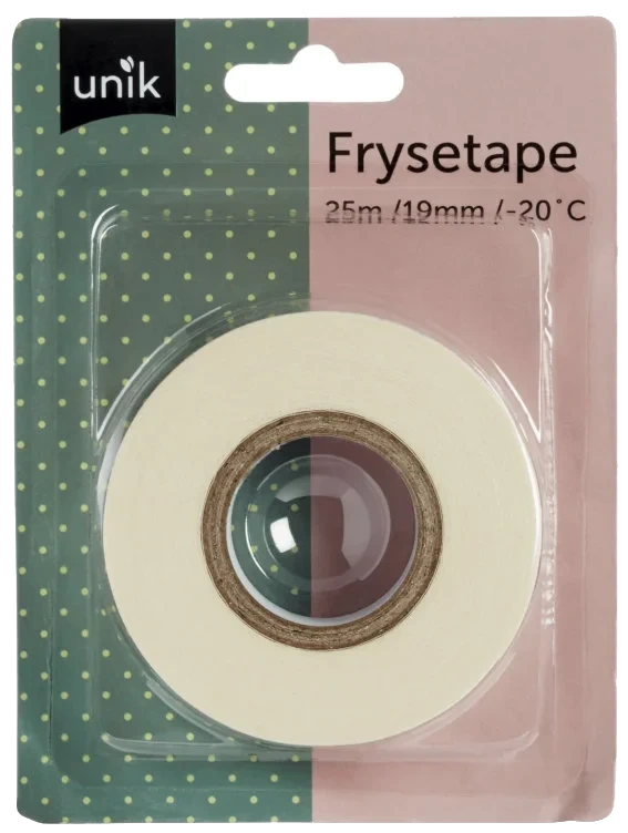 Frysetape 19mmx25,4m Unik