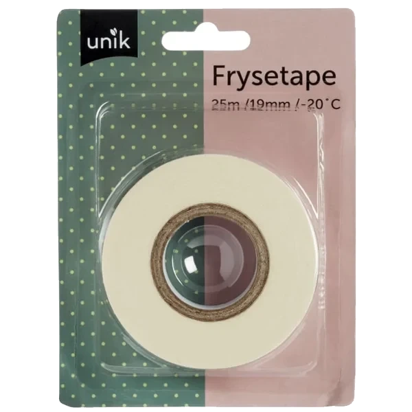 Frysetape 19mmx25,4m Unik
