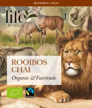 Rooibos Chai Te, Økologisk & Fairtrade, 20 Stk, Life By Follis