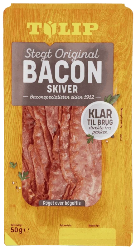 Tulip Ferdigstekt Bacon 50g