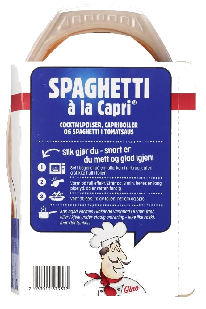 Spaghetti a la Capri