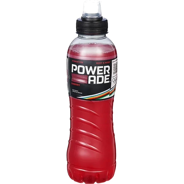 Powerade Cherry 0,5l flaske