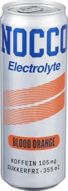 Nocco Electrolyte Blood Orange u/Sukker 355ml boks