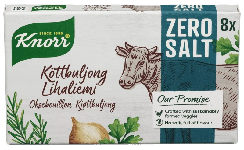 Knorr Buljongterninger KJØTT 0 salt