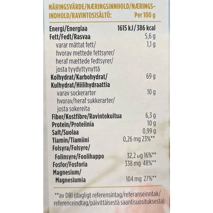 Havreringar Naturell