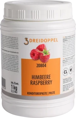 Dreidoppel Pasta Bringebær, Boks 1kg