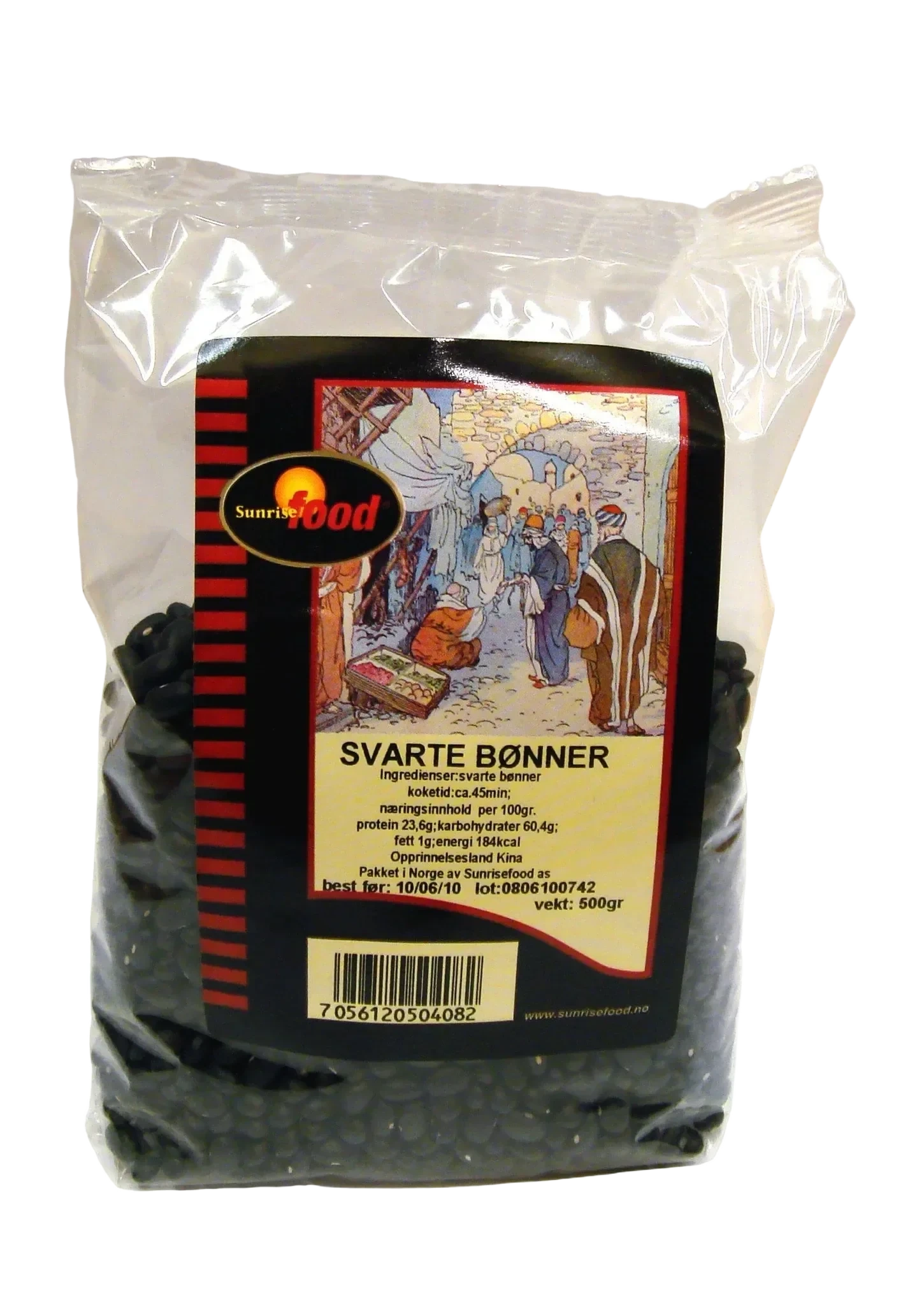 Sunrise Svarte Bønner 400g