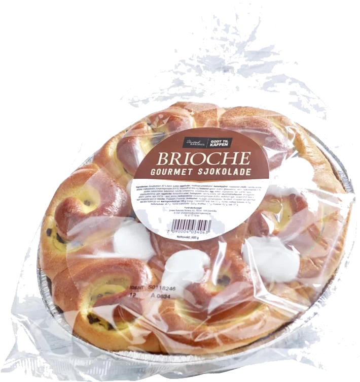 Gourmet Brioche med Sjokolade 500g