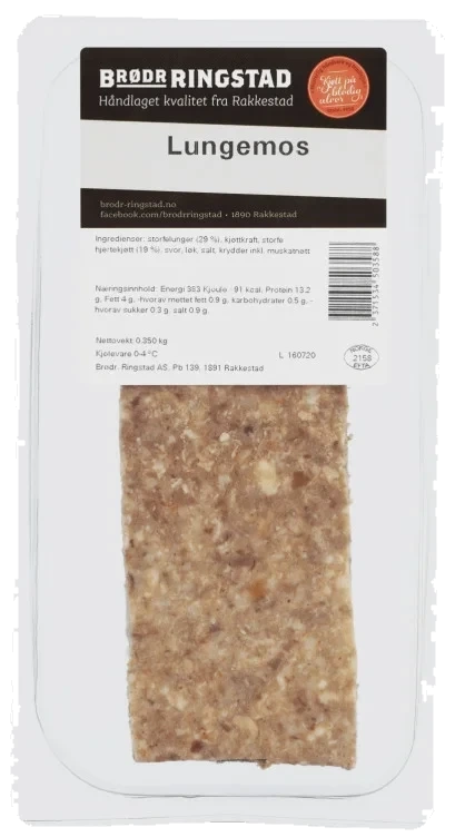 Lungemos Ca400g Brødr.Ringstad
