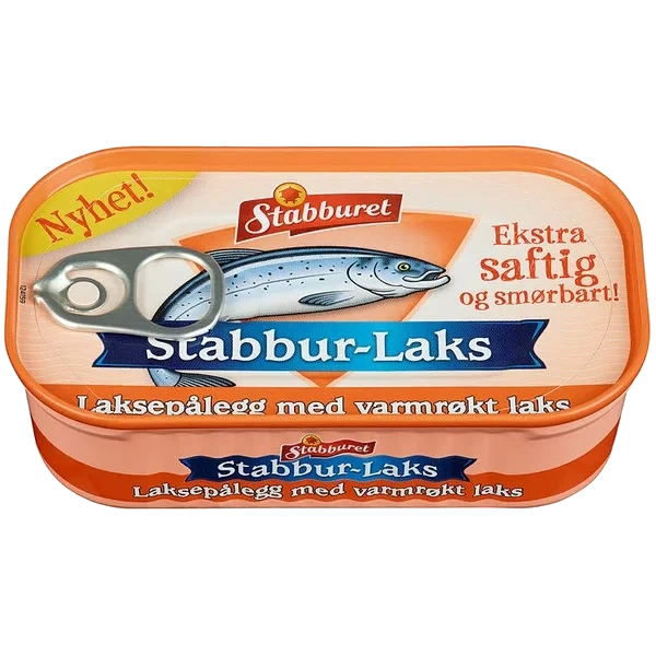 Stabbur-Laks Varmrøkt 90g Stabburet
