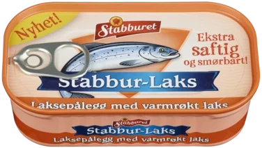 Stabbur-Laks Varmrøkt 90g Stabburet