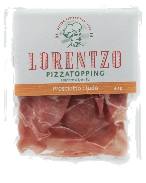 Pizzatopping Prosciutto Crudo 40g Lorentzo